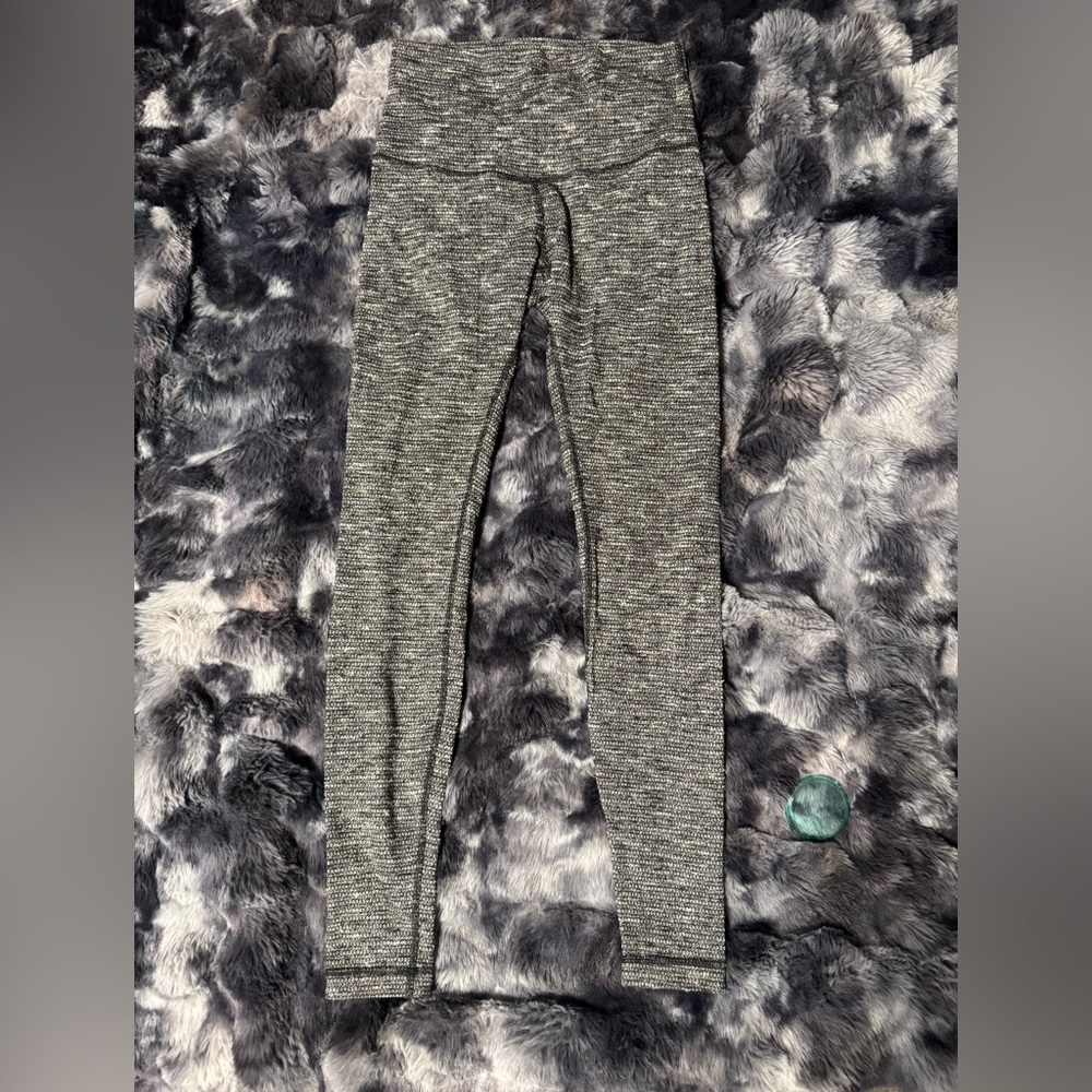 Lululemon High Times Super High-Rise Pant 28" *Knit (Coco Pique Black) Size 8